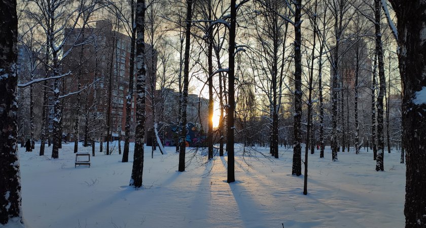 Последние дни уходящего года порадовали нижегородцев красивым рассветом: фоторепортаж