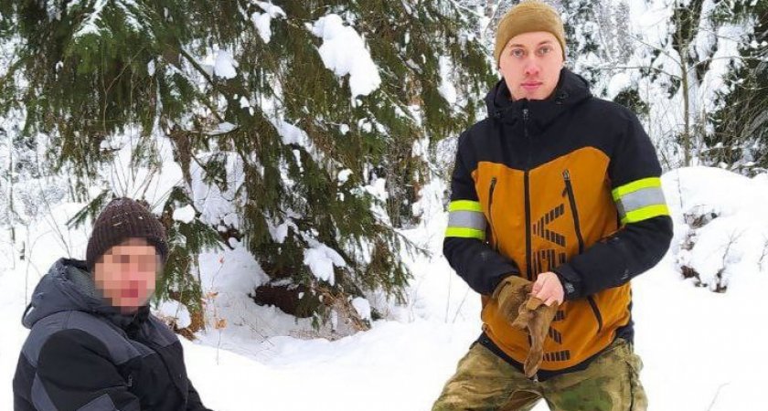 Заблудившегося в лесу мужчину спасли в канун Нового года в Нижегородской области 