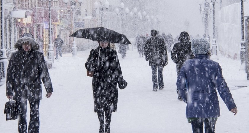На Нижегородскую область надвигается сильный снегопад