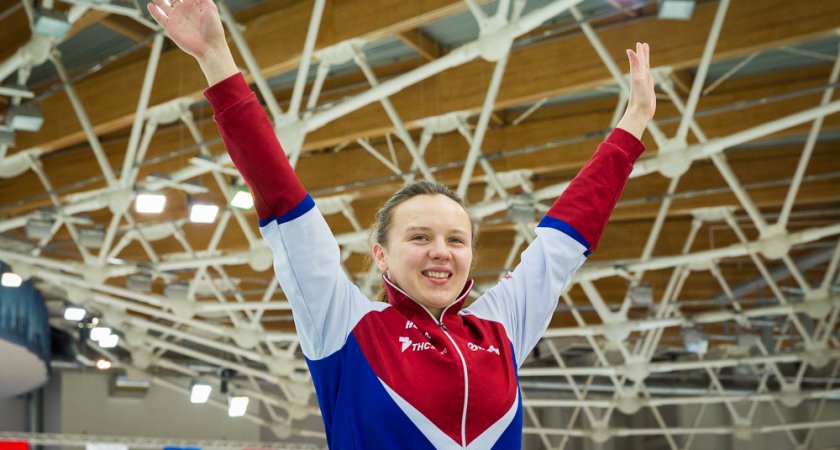 Конькобежка из Нижнего Новгорода Дарья Качанова завоевала бронзу на Чемпионате Европы 