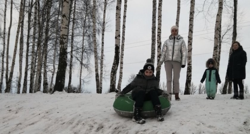 Власти  Нижегородской области решили стоить горки для детей