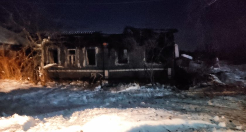 Житель села погиб в пожаре в Нижегородской области