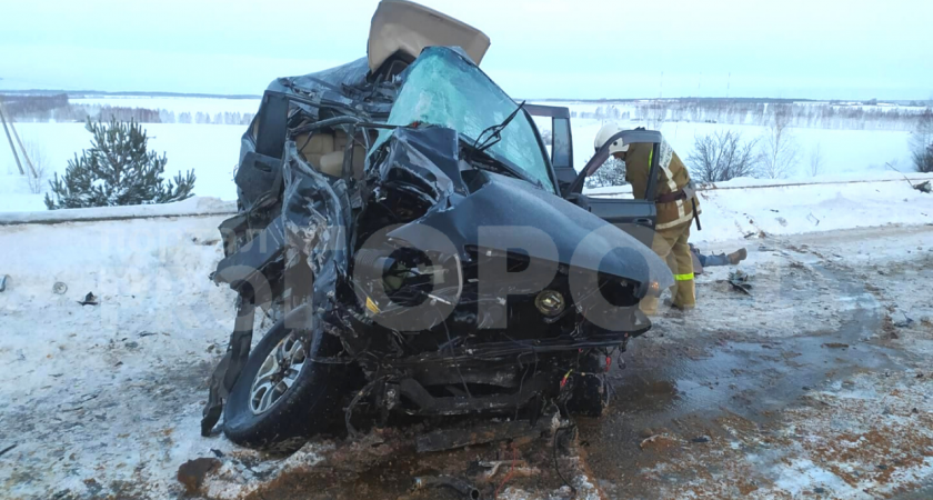 Водитель Lexus устроил ДТП с молоковозом и погиб в Нижегородской области