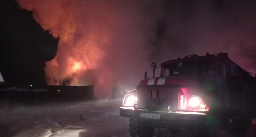 Мужчина погиб в пожаре в деревне Чкаловска
