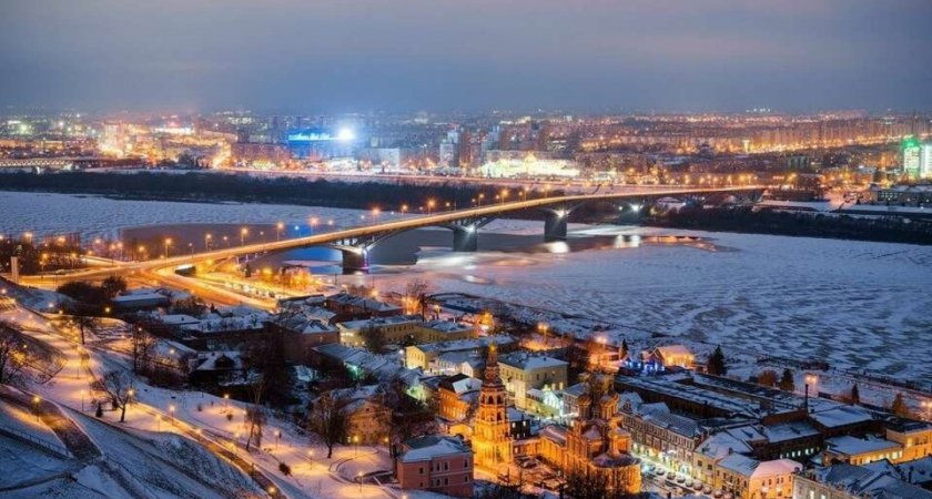 Циклон "Надя" принес в Нижегородский регион потепление и снегопад