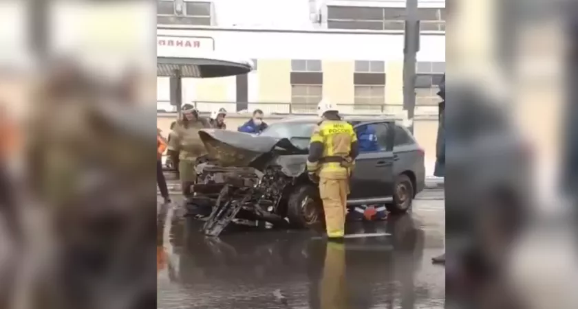 Фото к статье: Смертельное ДТП с автобусом произошло в Автозаводском районе Нижнего Новгорода
