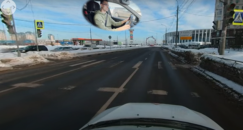 Нижегородский учитель по вождению снимает уроки на видео "360 градусов"