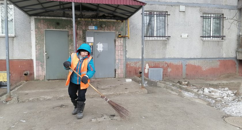 Дворник ДУК Канавинского района победила в городском конкурсе «Лучший дворник»