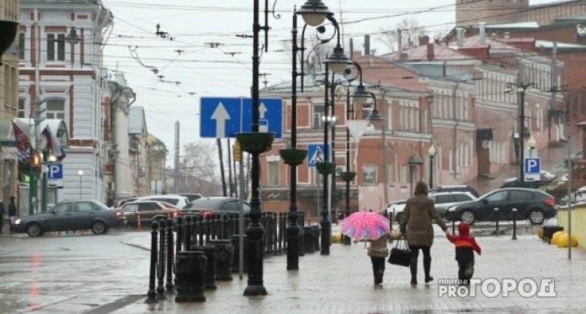 В последние дни ноября в Нижнем Новгороде прольются дожди
