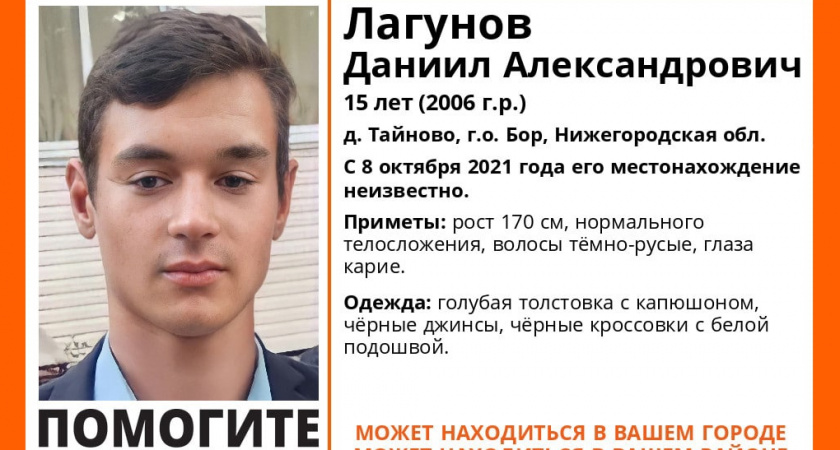 Подростка третьи сутки ищут в Нижегородской области