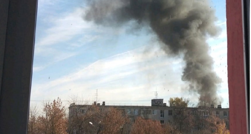 Очевидцы сообщают о взрыве, прогремевшем в Автозаводском районе