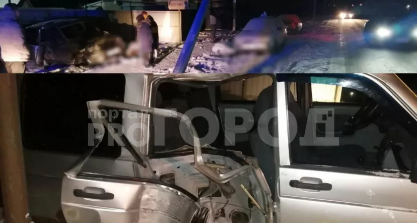 Фото к статье: В Нижегородской области подростки угнали внедорожник у мамы 12-летнего друга и разбили его