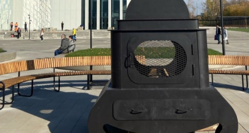 На Нижегородской ярмарке задымит дровяная печь