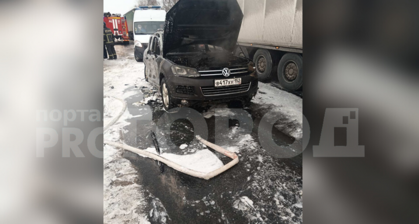 В Нижегородской области взорвался автомобиль на газе, пострадали два человека