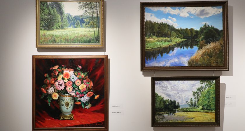 Персональная юбилейная выставка Владимира Величко открылась в Нижегородском музее