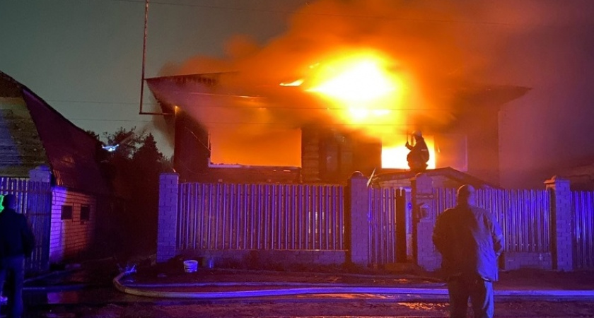 Семья осталась без крова из-за пожара в Дзержинске