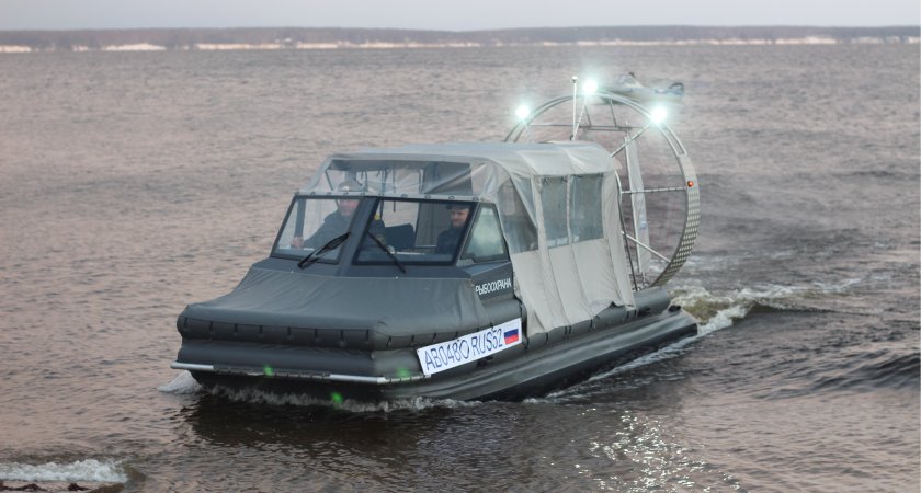 Высокоскоростная аэролодка передана службе рыбоохраны Нижегородской области