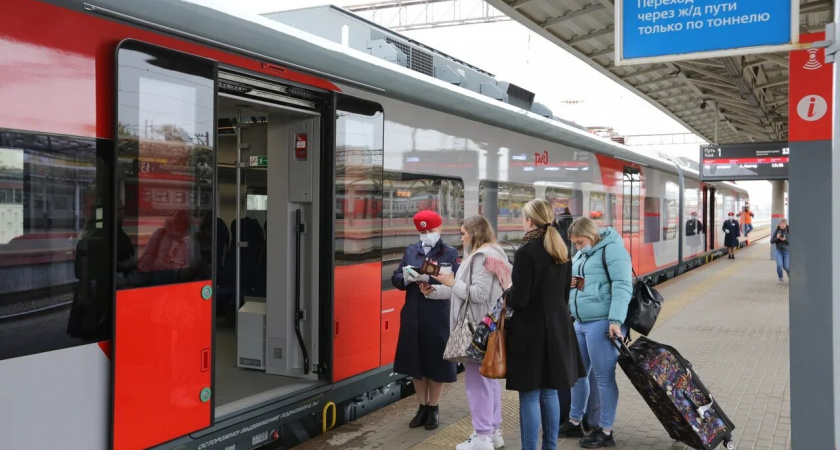 Скоростной поезд «Ласточка» начал курсировать между Нижним Новгородом и Москвой