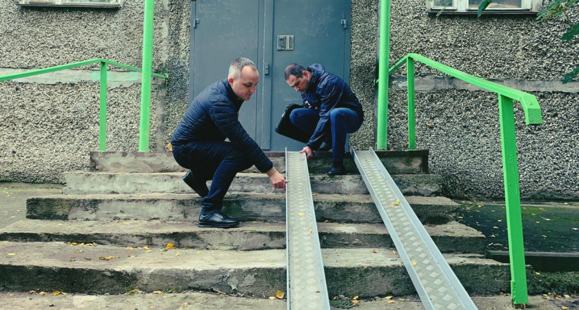 Нижегородская ГЖИ проверила исполнение решения по установке пандуса