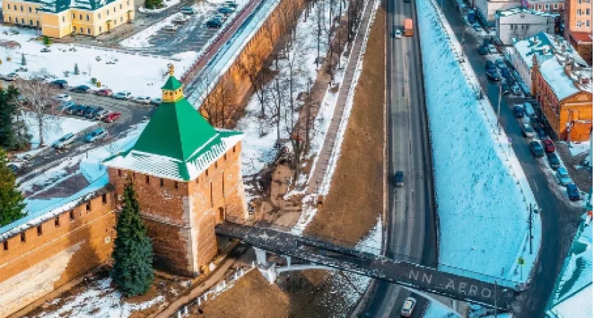 Склоны Нижегородского кремля благоустроят за 112,2 миллиона рублей