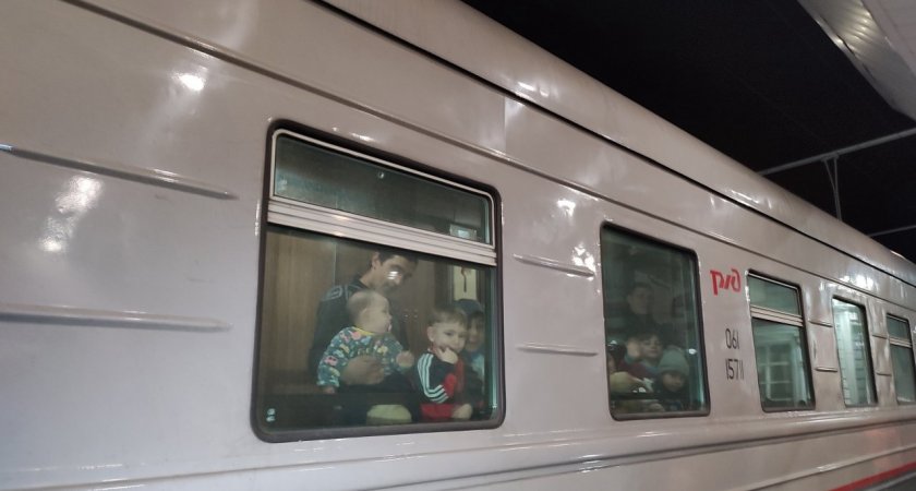 Третий поезд с беженцами прибудет в Нижний Новгород 