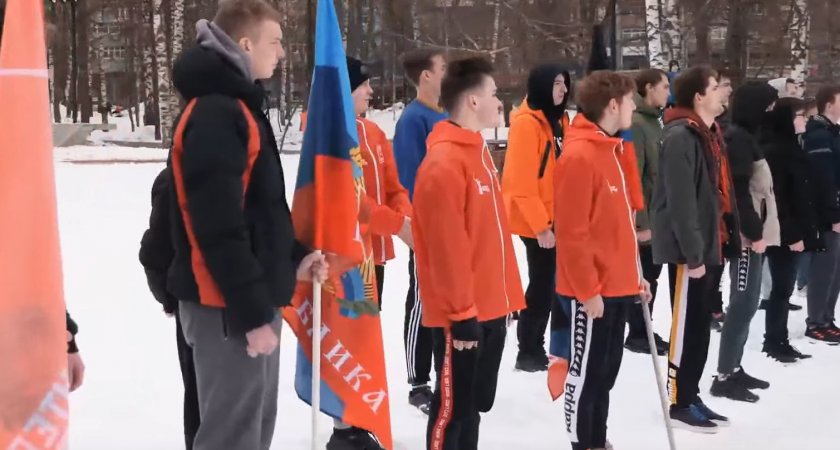 Нижегородские активисты провели открытую тренировку в знак поддержки российской армии