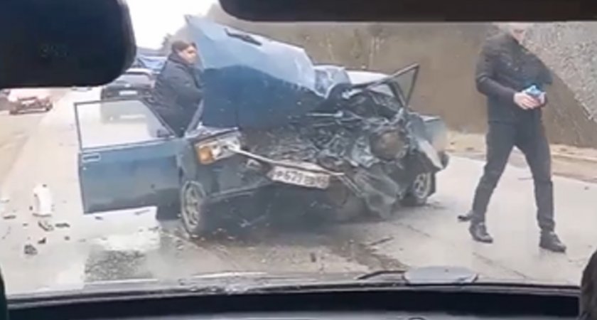 Водитель влетел в иномарку и разбился на трассе в Арзамасском районе  