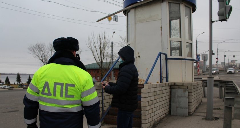 Водителя на провокационной машине задержали на нижегородской трассе