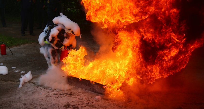 В Нижегородской области молния лишила крова семью
