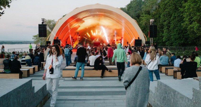 Праздничная программа Дня России в Парке Победы