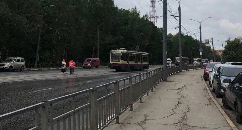 Трамвайное движение встало в центре Нижнего Новгорода