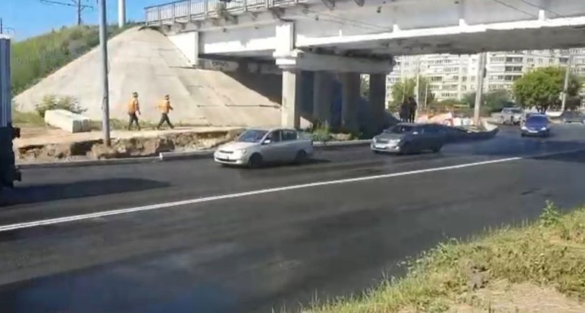 В Нижнем Новгороде под Бурнаковским путепроводом запустили движение