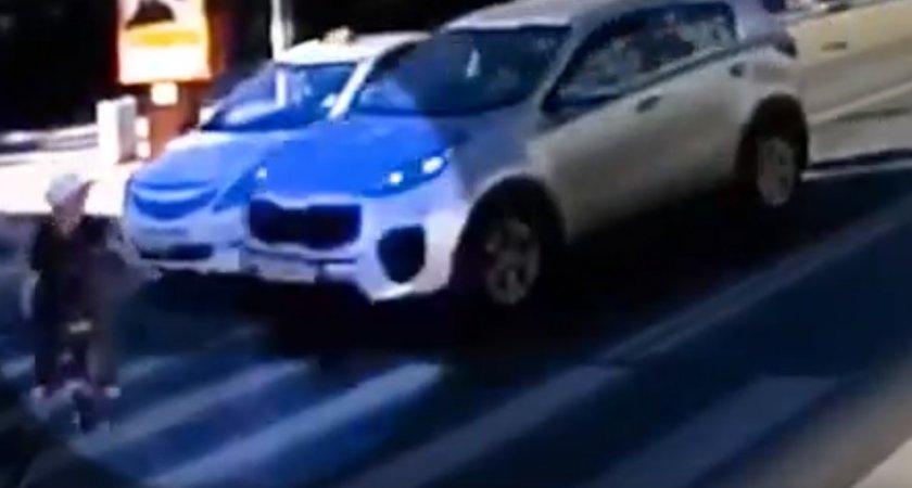 Реакция помогла 6-летнему ребенку выжить на пешеходном переходе в Кстово