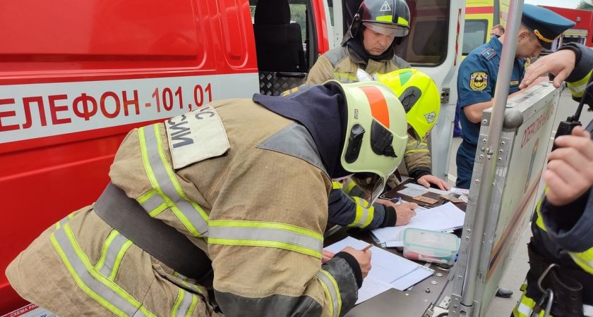 В Нижнем Новгороде из-за ночного пожара эвакуировали жильцов пятиэтажки 