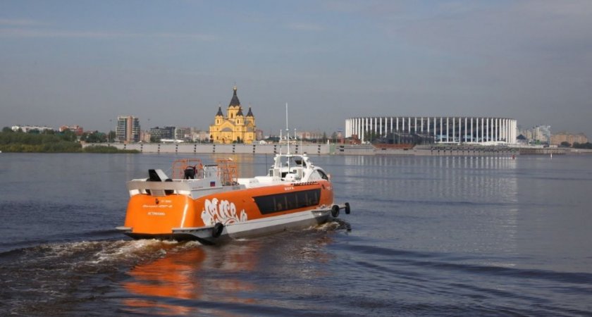 Появилось расписание “Валдая” от Нижневолжской Набережной до Стрелки