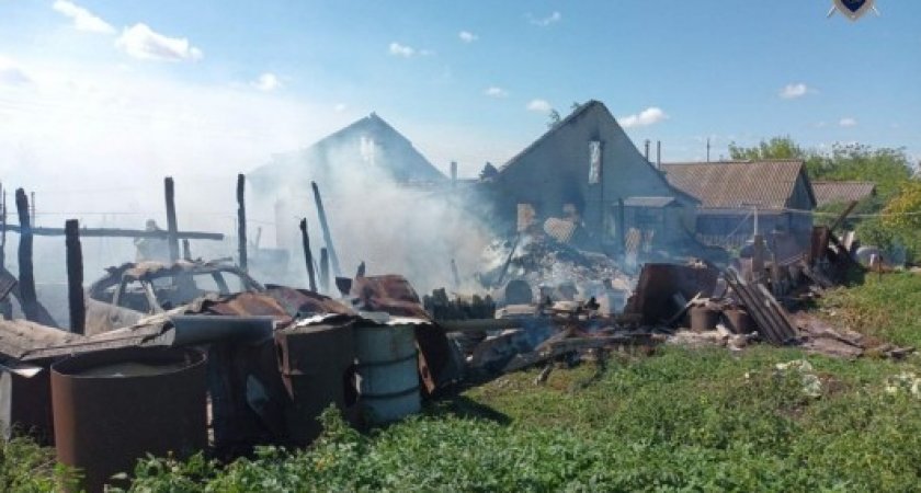 Пожар в Большеболдинском районе унес жизнь 26-летнего мужчины