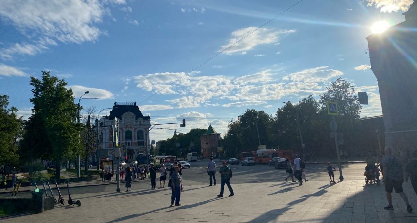 Ясная погода ждет нижегородцев во вторник 16 августа