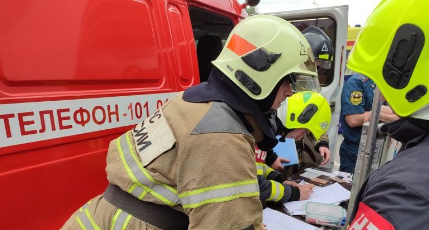 В Кулебаках в дневном пожаре погиб мужчина