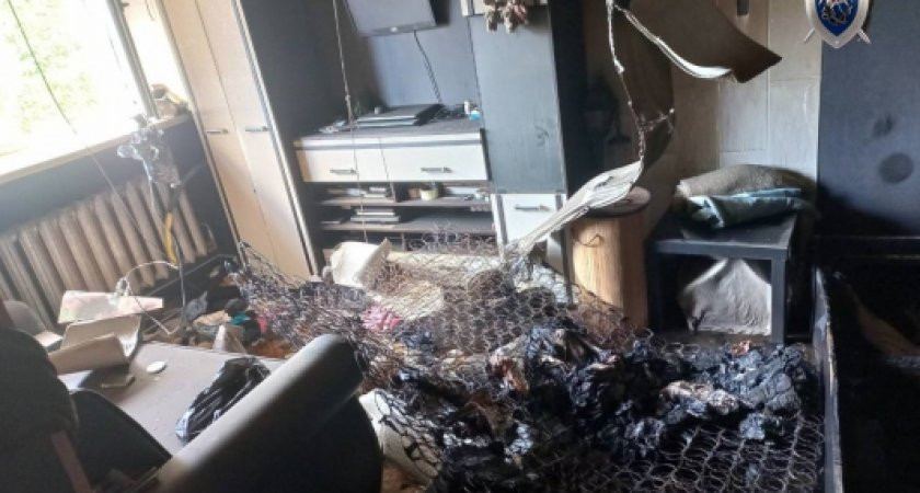 Один человек погиб в пожаре рано утром на Автозаводе 