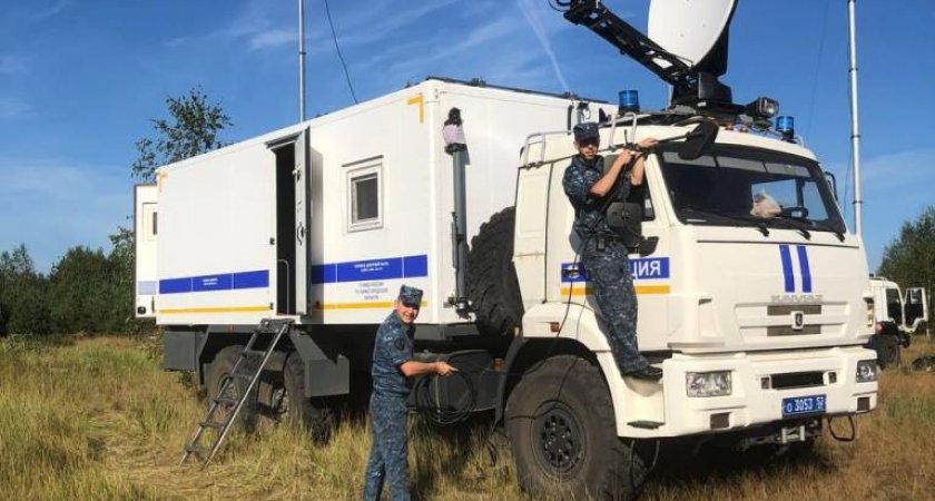 В Воротынском районе полицейские обеспечили спасателей связью и интернетом