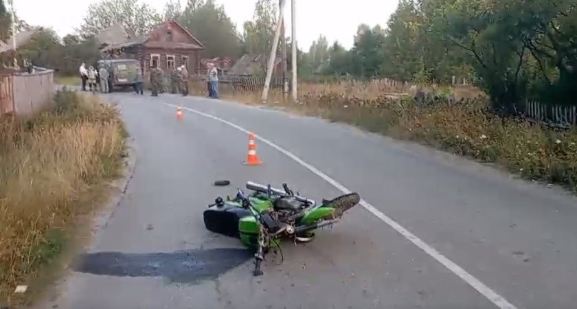 Смертельное ДТП с несовершеннолетним мотоциклистом произошло в Шахунье