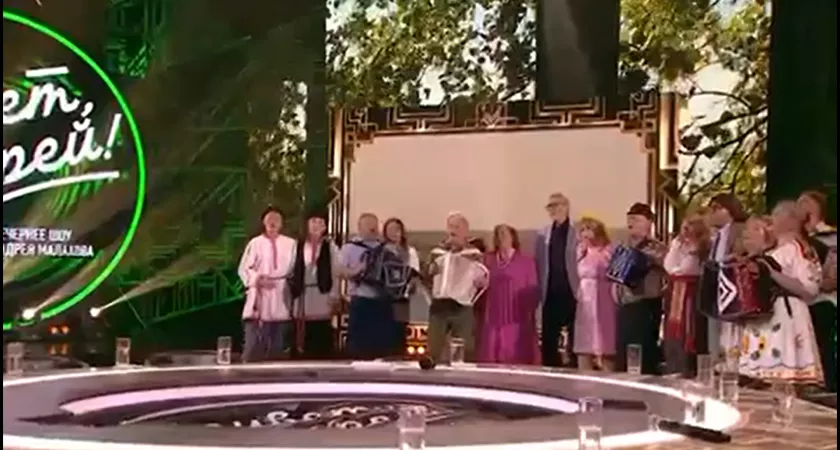Фото к статье: Нижегородские гармонисты появятся в программе "Привет, Андрей"