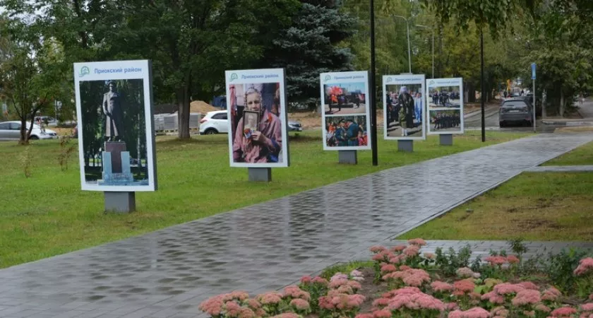 Фото к статье: В Нижнем Новгороде облагородили площадь Жукова, придав ей исторический облик