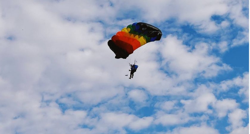 В Нижегородской области проходят соревнования по парашютному спорту