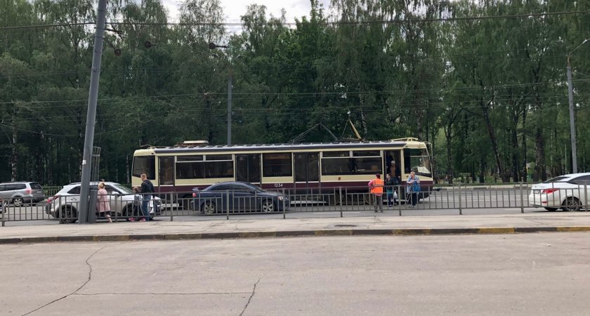 В Нижнем Новгороде временно прекратит работу один трамвай