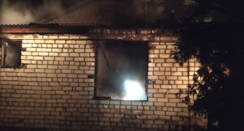 В Нижегородской области в пожаре погиб человек