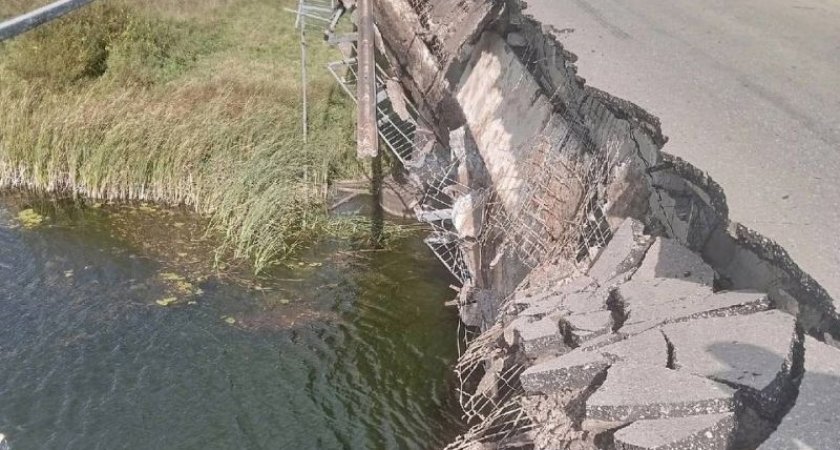 Власти пообещали восстановить разрушенный мост через Ургу