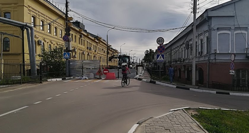 В Нижнем Новгороде на четыре дня закроют движение на одной улице