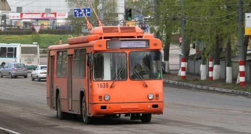 На неделю в Нижнем Новгороде один троллейбус и маршрутка изменят схему движения