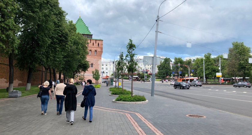 Возле Нижегородского кремля на неделю перекроют дорогу